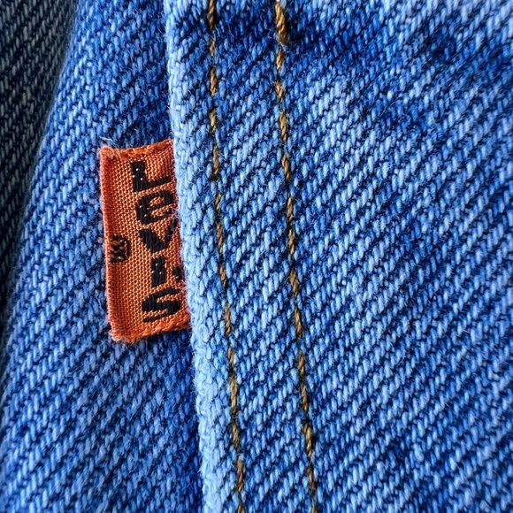 Vintage Levi’s Orange Tab cut-offs jeans sz 30 - Picture 8 of 10